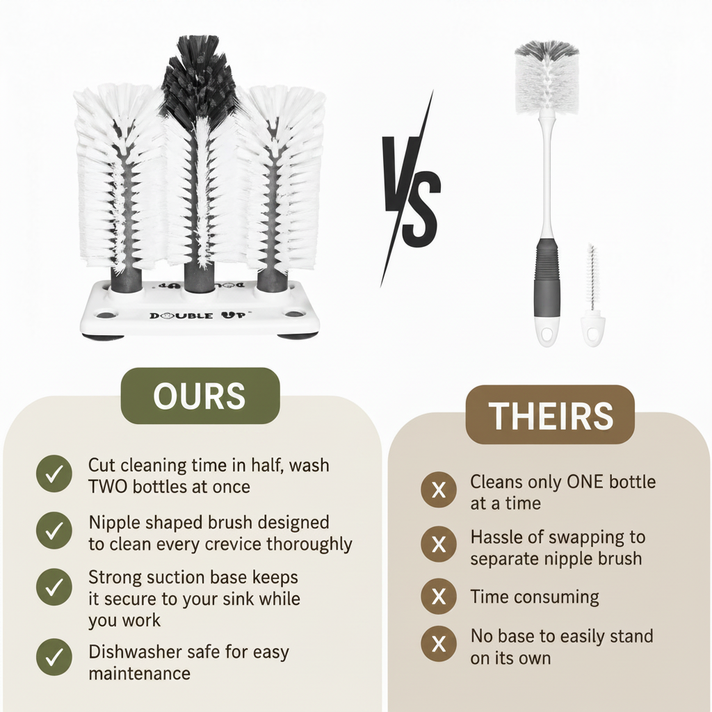 Standard Brush Set - Standard & Wide Neck Bottles
